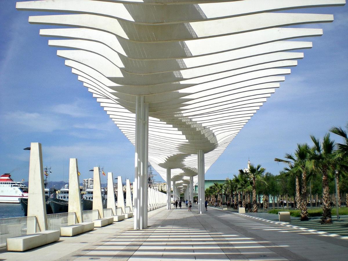 Del parque flats malagueta beach Malaga Bagian luar foto