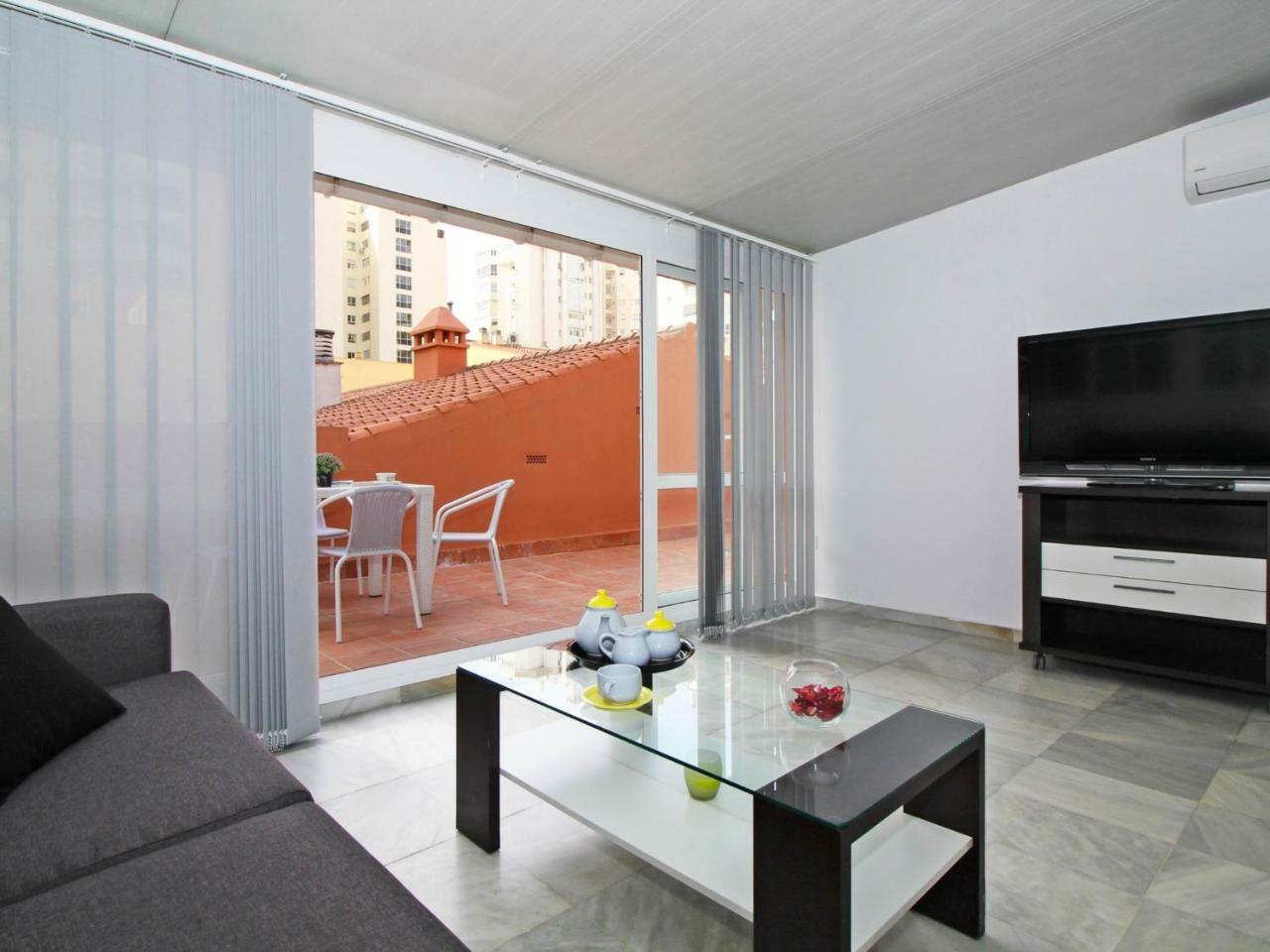 Del parque flats malagueta beach Malaga Bagian luar foto